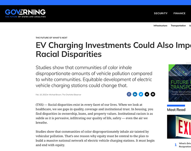 EV Charging Investments